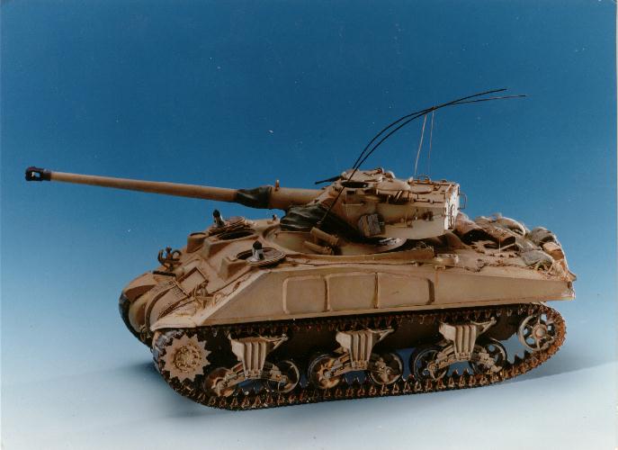 Sherman with AMX-13 Turret